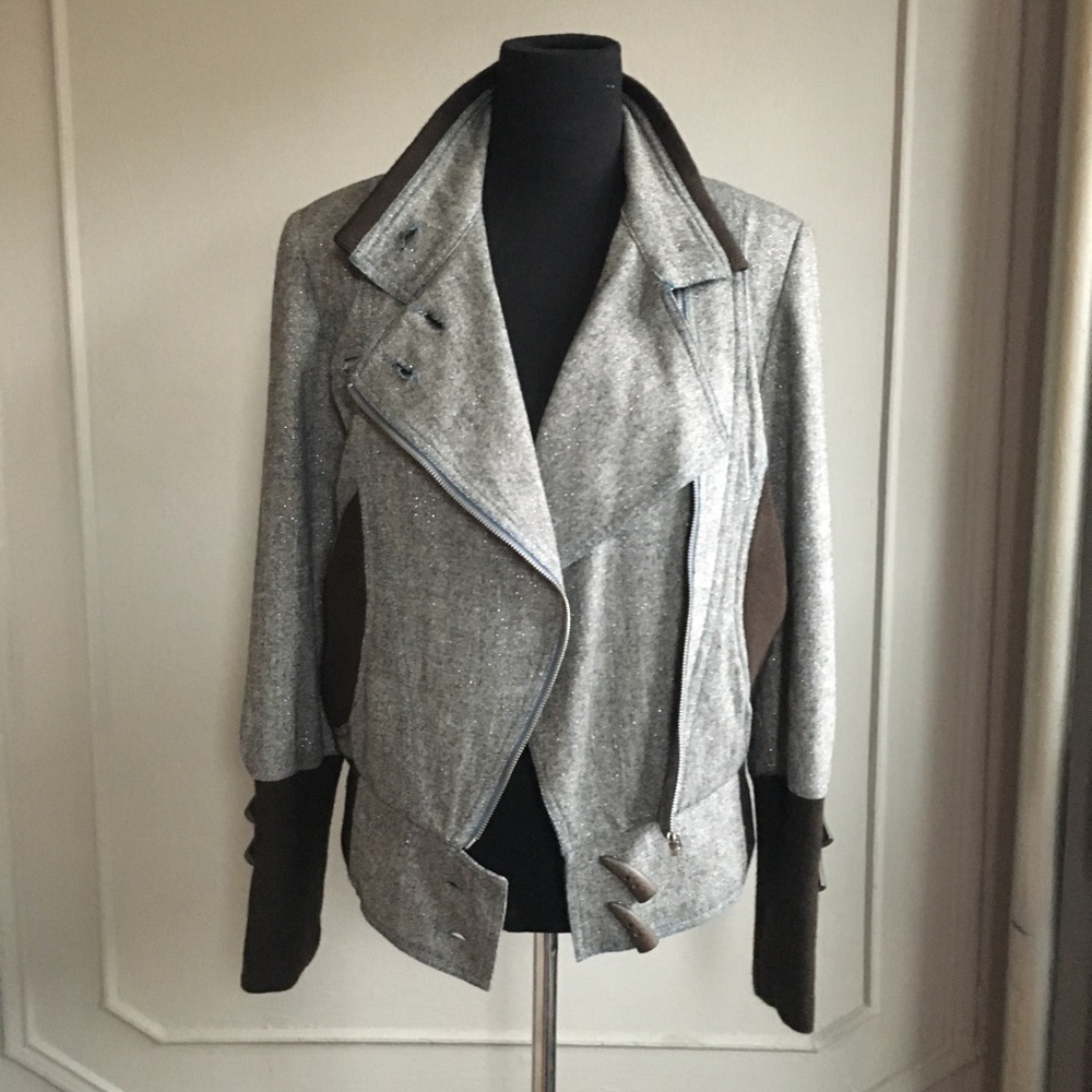 🆕 TOPSHOP LONDON INDEPENDENT DESIGNER SPRING Moto Jacket